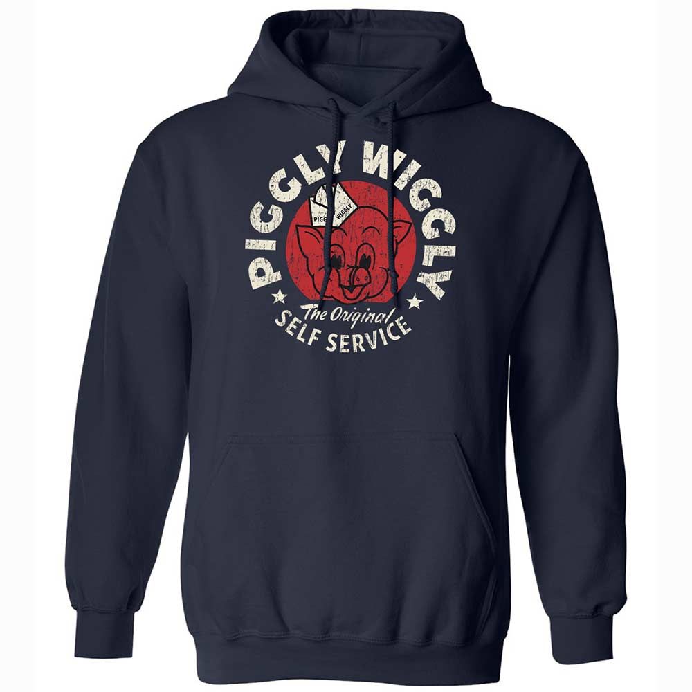 Classic Unisex Hoodie - 4MHVN6NH - Navy - 2