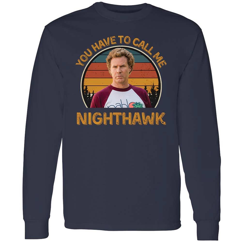 Long Sleeve T-Shirt - VK5CLMLH - Navy - 2