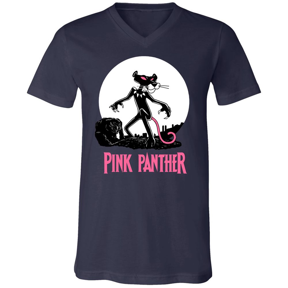 Unisex V-Neck T-Shirt - WQ7S88AN - Navy - 2