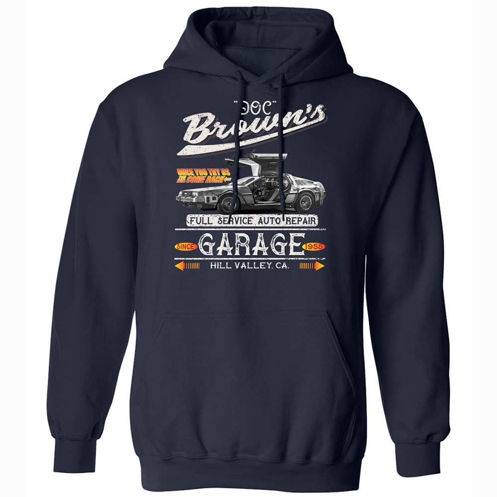 Classic Unisex Hoodie - 4R1Q3J2U - Navy - 2