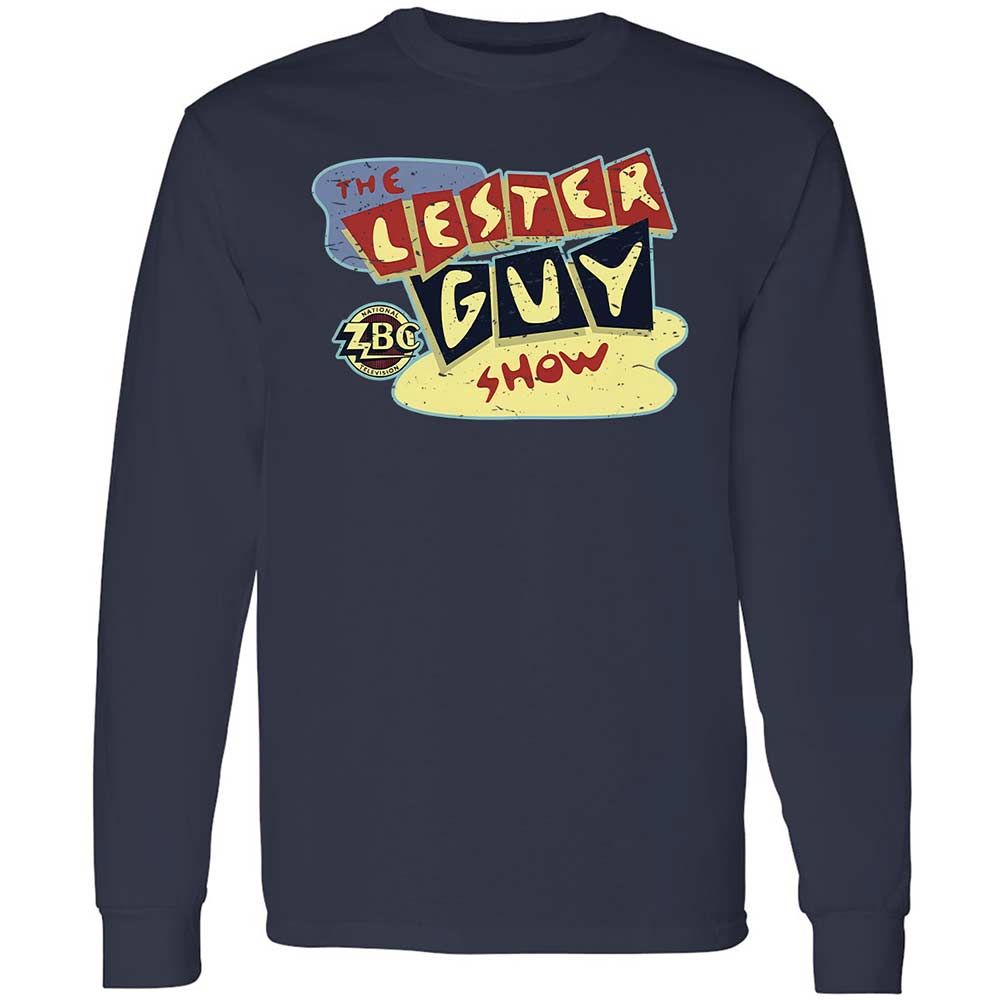 Long Sleeve T-Shirt - 367D9QDN - Navy - 2