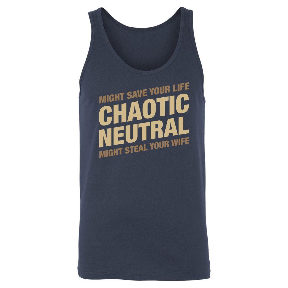Unisex Jersey Tank - 2W7V71NX - Navy - 2