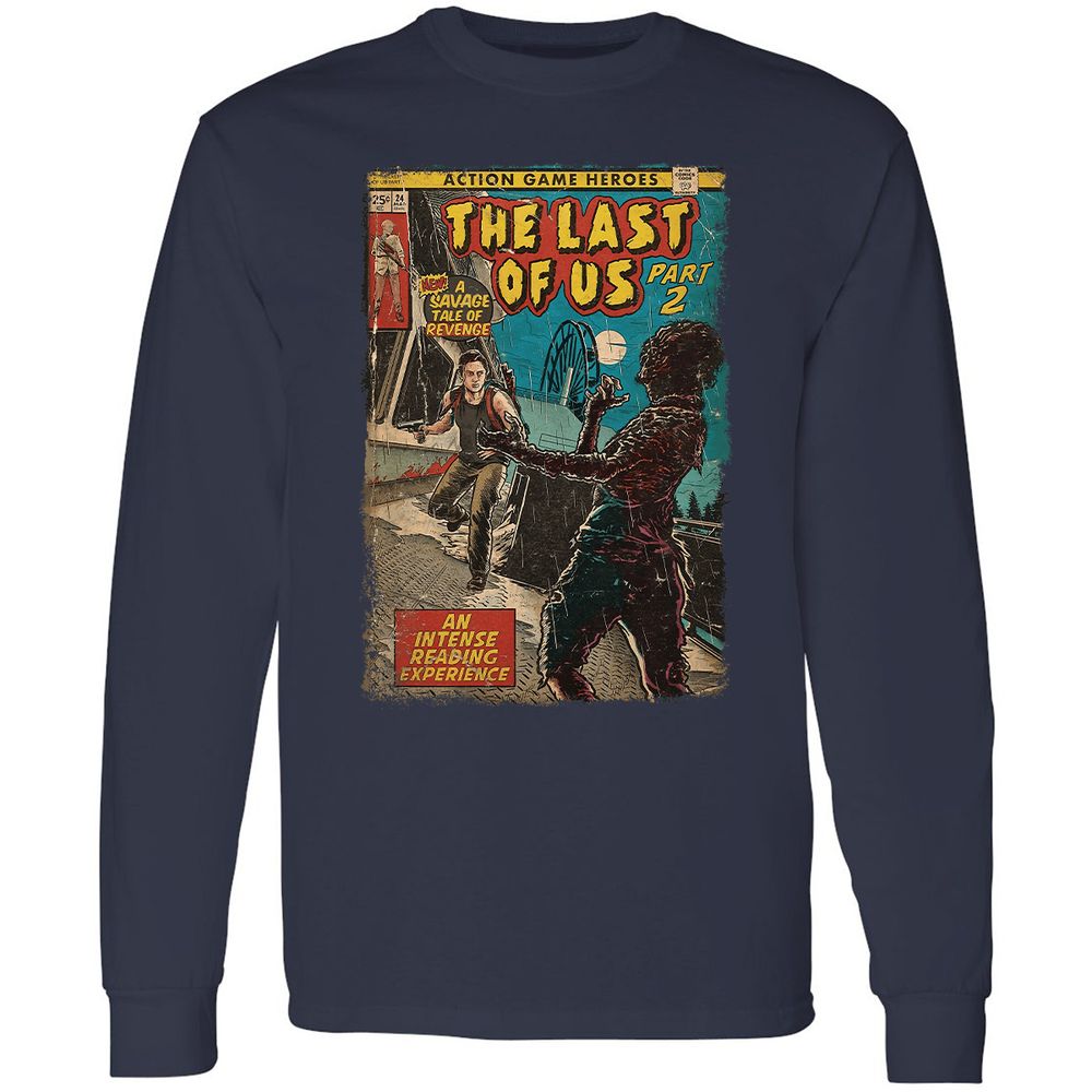 Long Sleeve T-Shirt - VNPZ7P3Y - Navy - 2