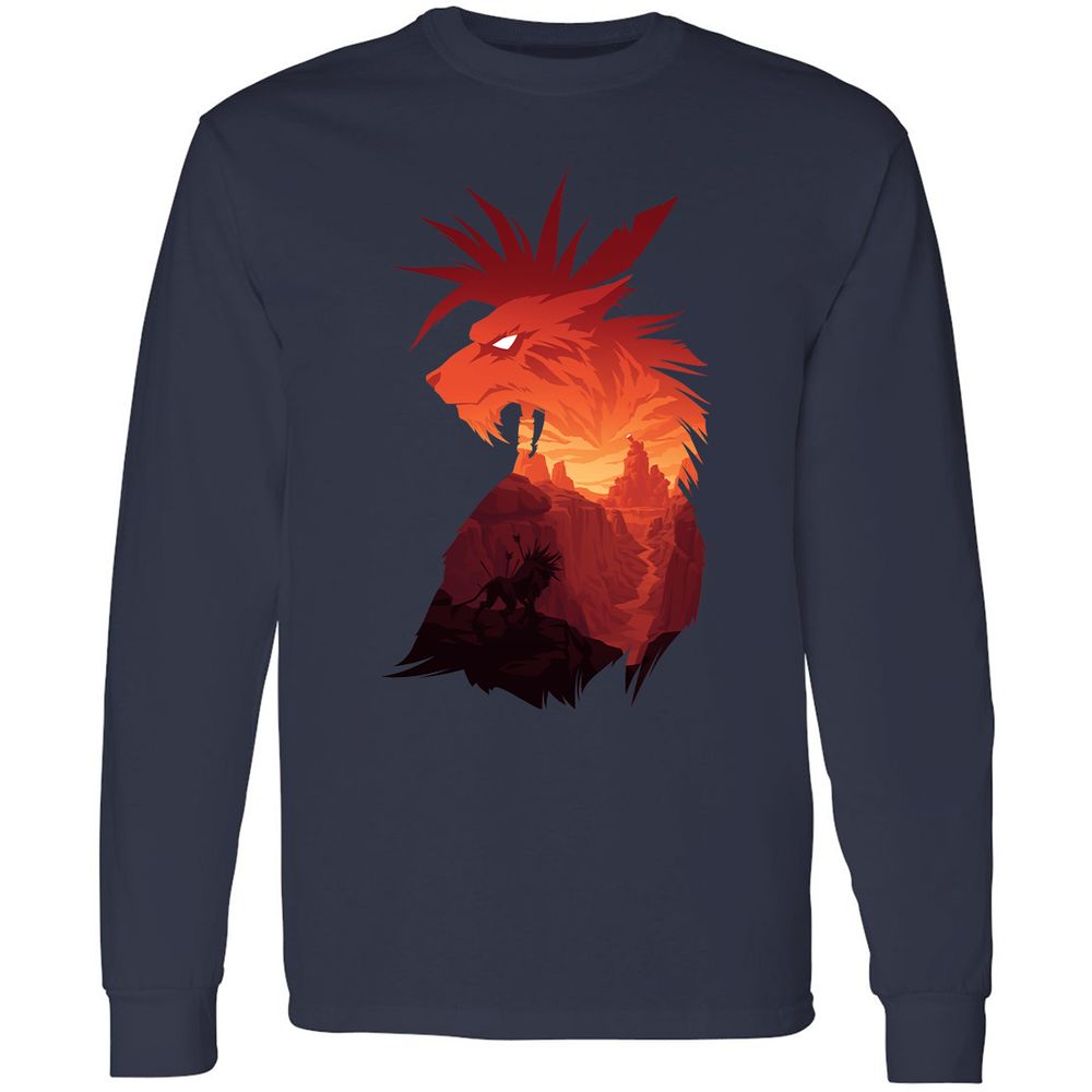 Long Sleeve T-Shirt - 8BLT1LVK - Navy - 2
