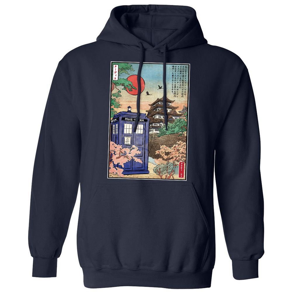Classic Unisex Hoodie - 7GZRQH1M - Navy - 2