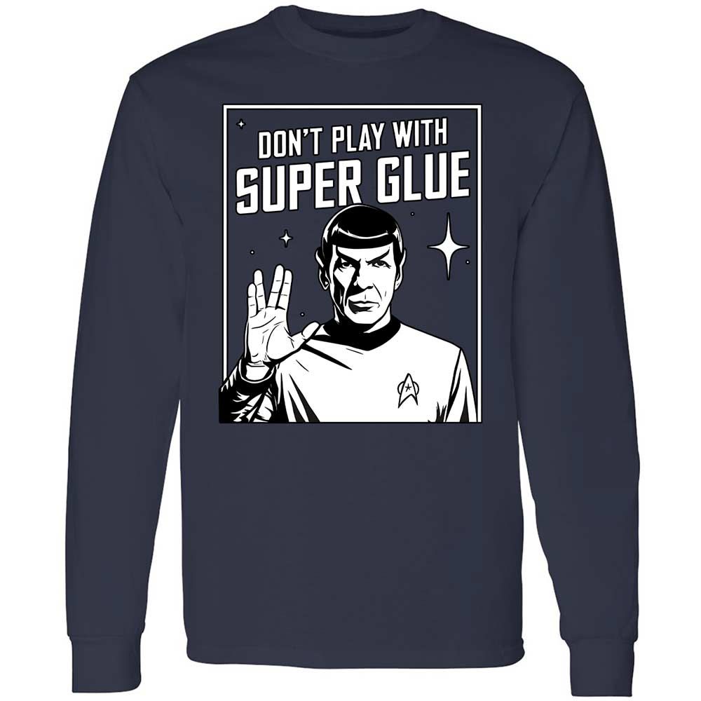 Long Sleeve T-Shirt - 8LGT69HN - Navy - 2