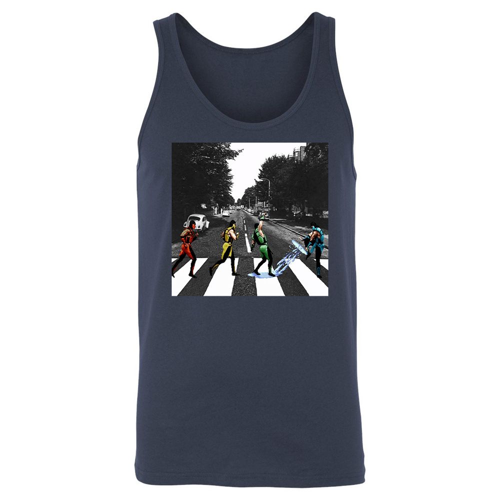 Unisex Jersey Tank - MT9HJ4ZR - Navy - 2