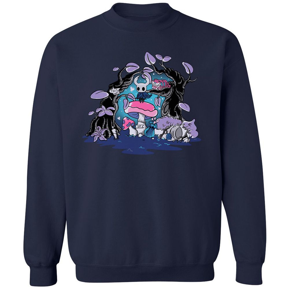 Classic Unisex Sweatshirt - R7AK8T3S - Navy - 2