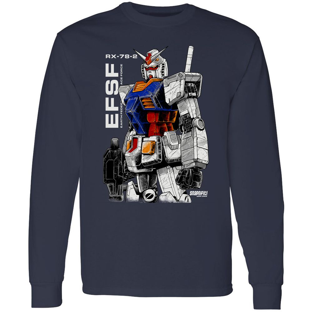 Long Sleeve T-Shirt - T2174R28 - Navy - 2