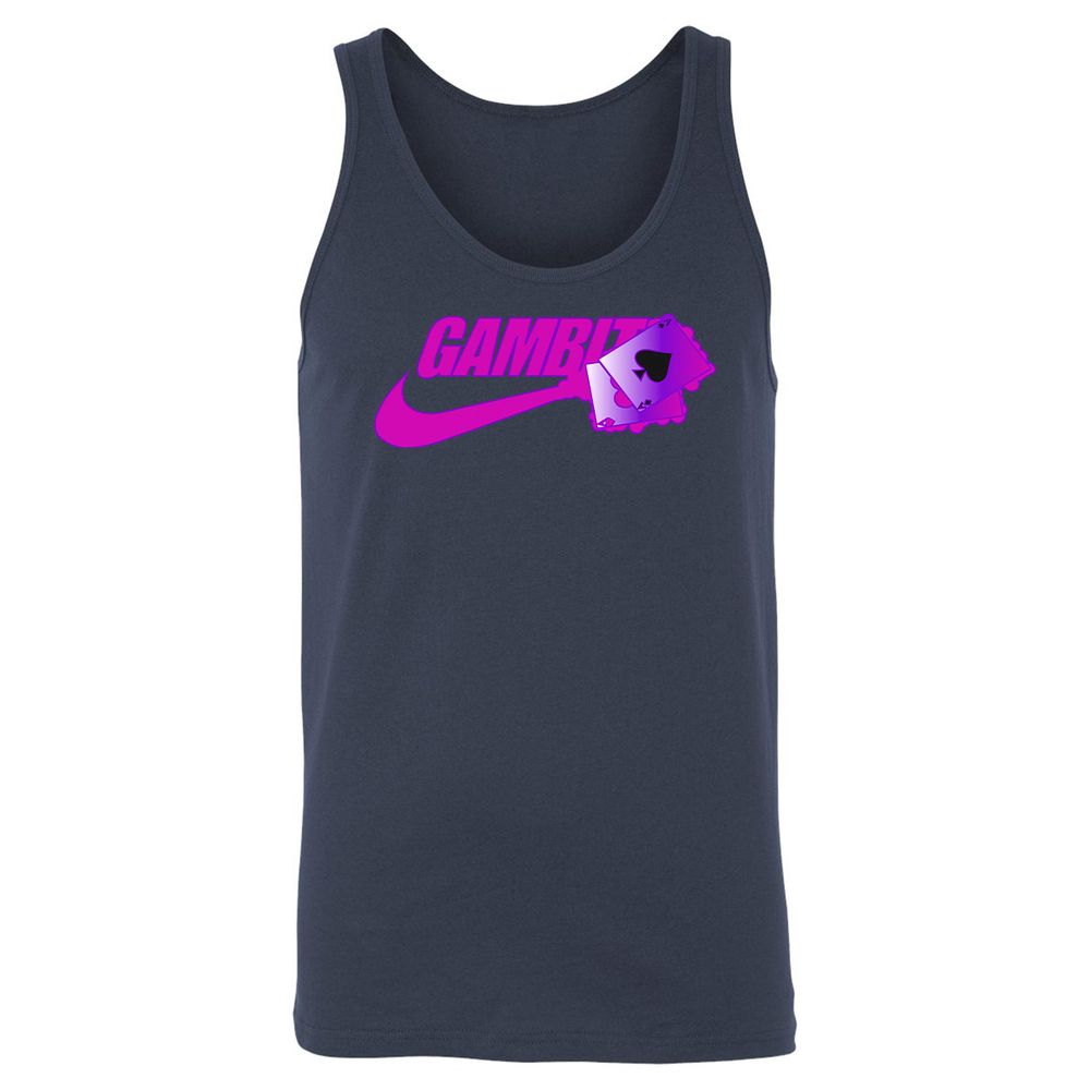 Unisex Jersey Tank - 4H2M3EPD - Navy - 2