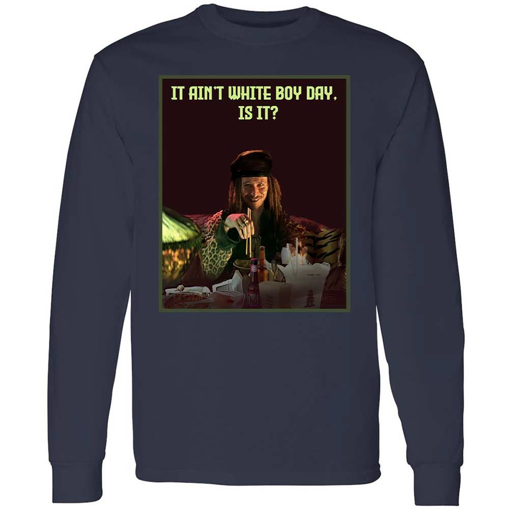 Long Sleeve T-Shirt - WRXBDD4X - Navy - 2