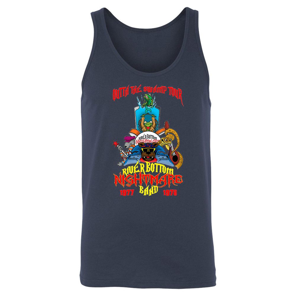 Unisex Jersey Tank - SYJTZHHZ - Navy - 2