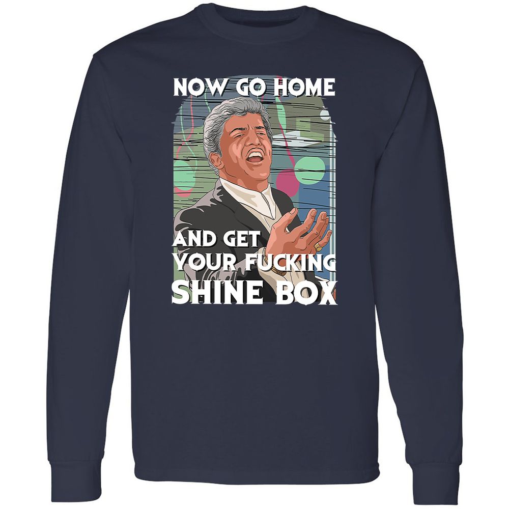 Long Sleeve T-Shirt - GEY367WX - Navy - 2