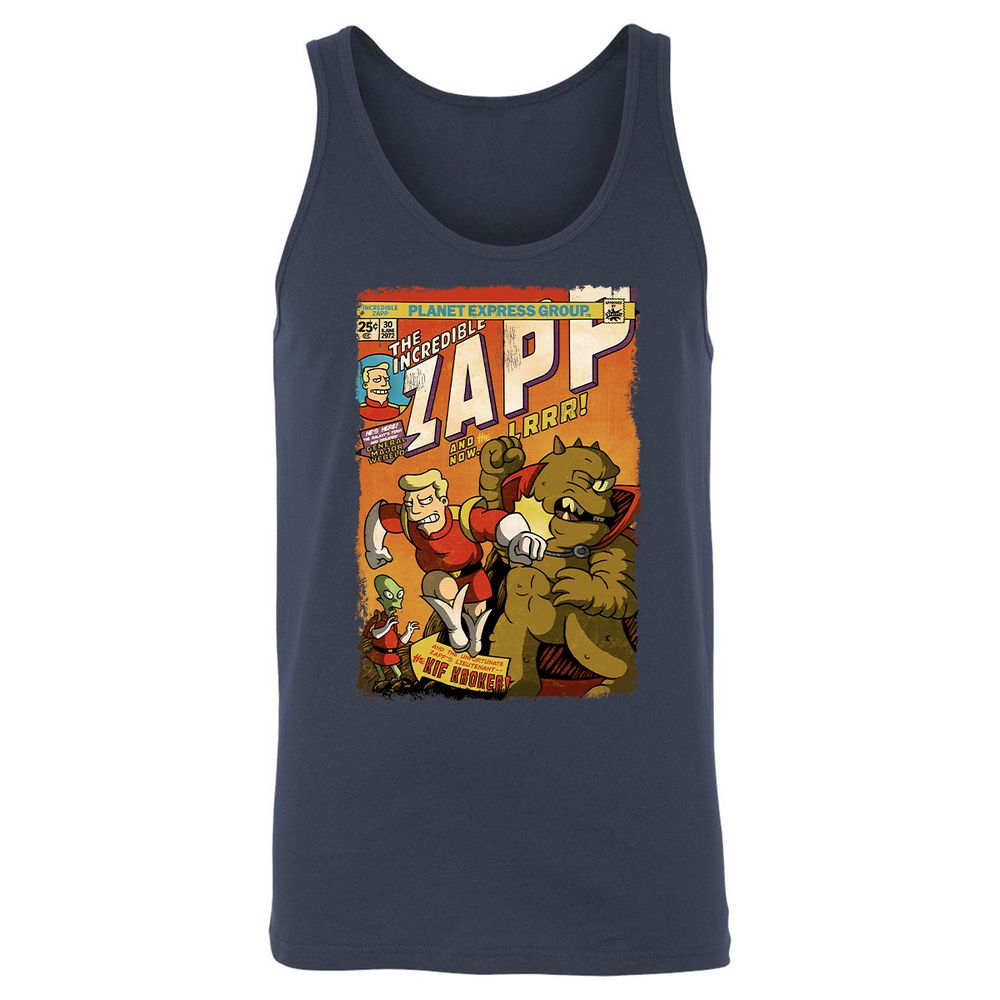 Unisex Jersey Tank - JY5U7VDM - Navy - 2