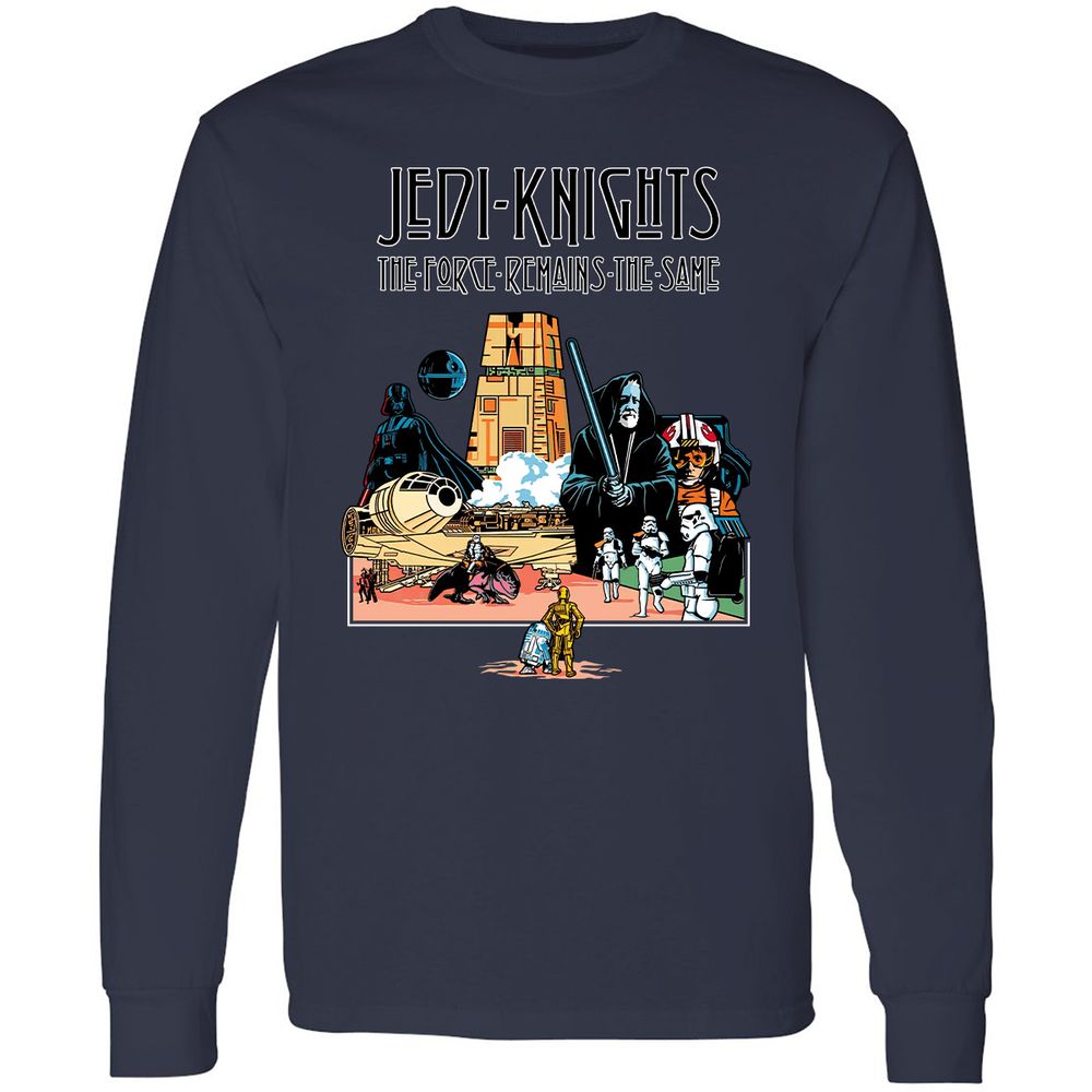 Long Sleeve T-Shirt - GGMKBWU7 - Navy - 2