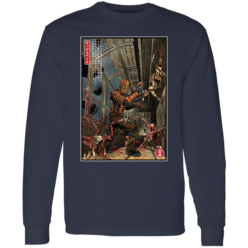 Long Sleeve T-Shirt - 1JNCPR8Z - Navy - 2