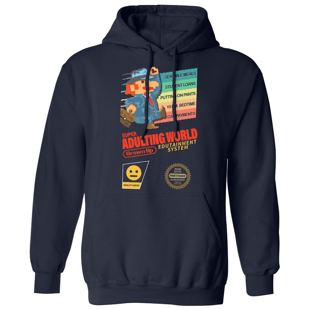 Classic Unisex Hoodie - VDXMA9AU - Navy - 2