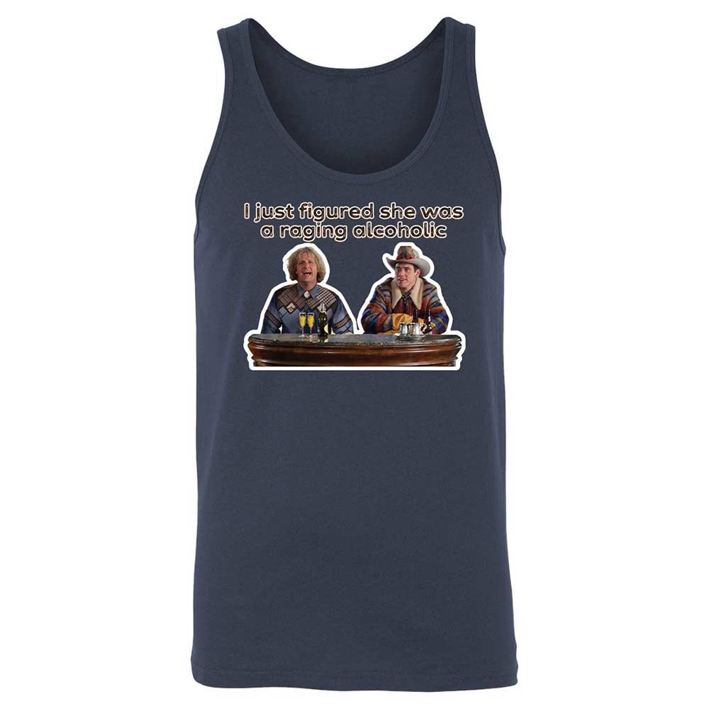 Unisex Jersey Tank - 5S948LNL - Navy - 2