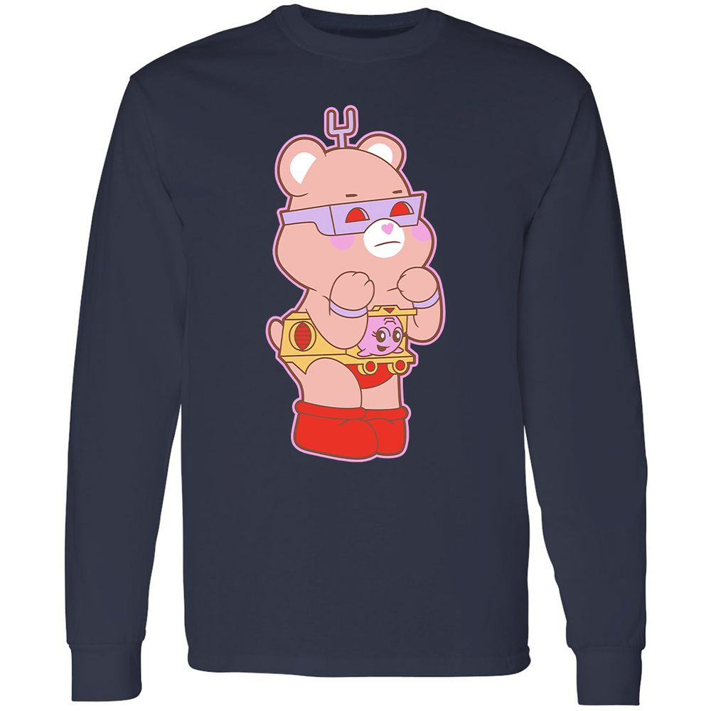 Long Sleeve T-Shirt - FGFG71NJ - Navy - 2