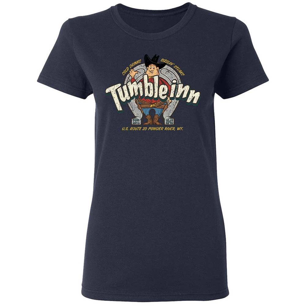 Women's T-Shirt - Q8Z72UZW - Navy - 2
