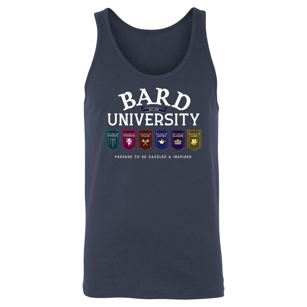 Unisex Jersey Tank - 8Y21U1FD - Navy - 2