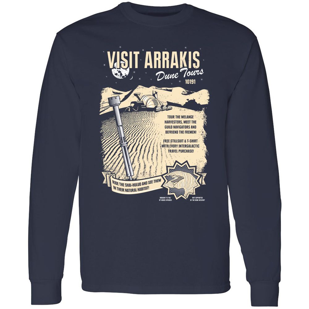 Long Sleeve T-Shirt - ESCYKVB7 - Navy - 2