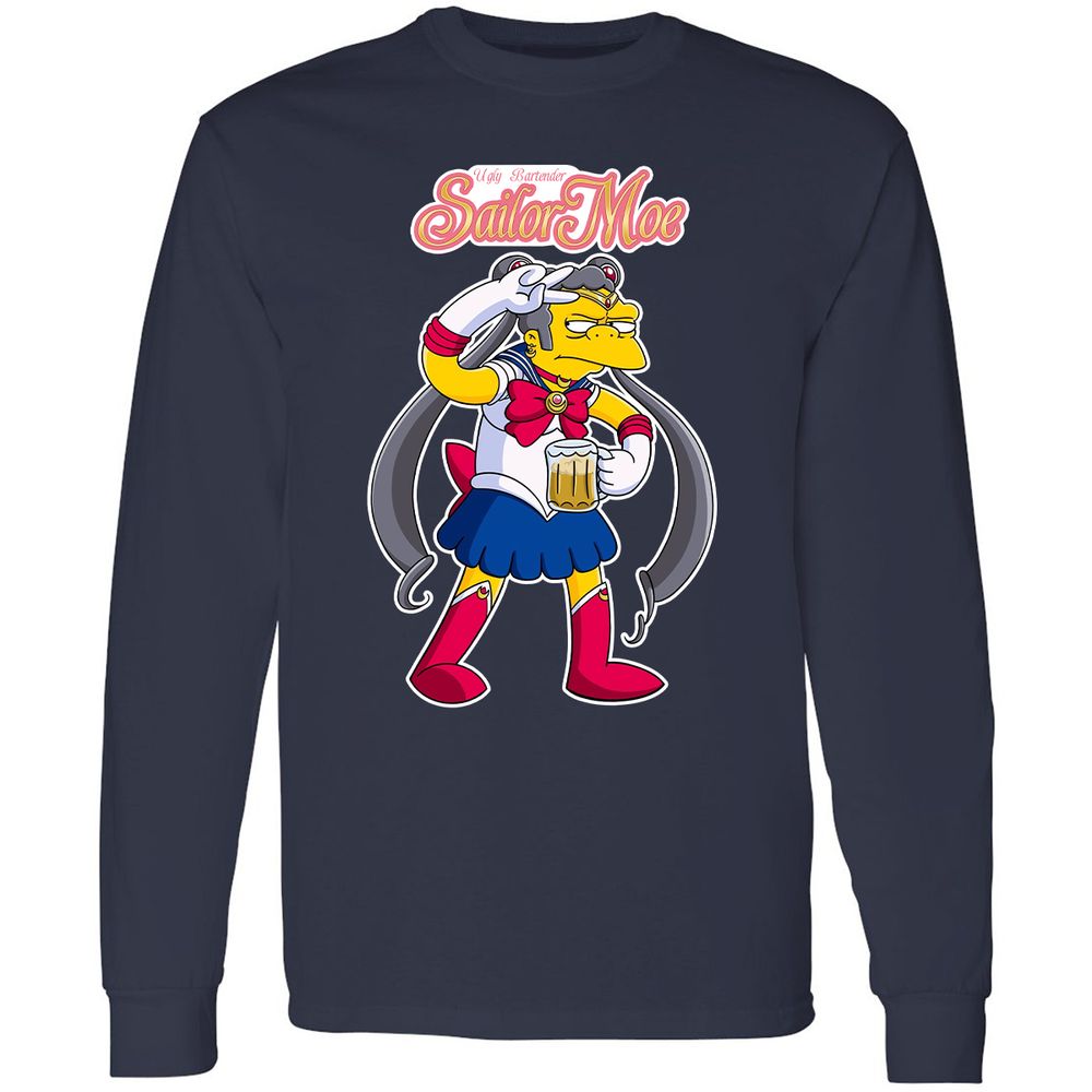 Long Sleeve T-Shirt - FBWEVWQ5 - Navy - 2
