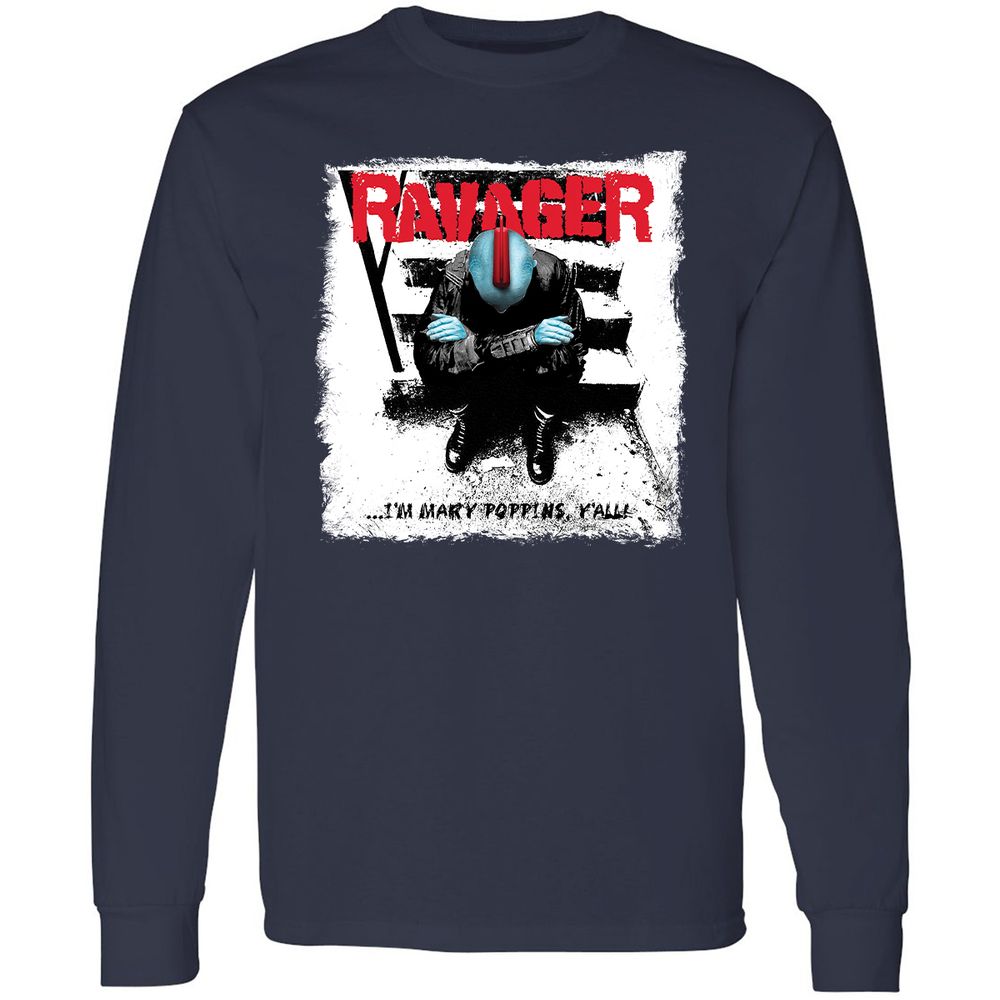 Long Sleeve T-Shirt - GVC9U23A - Navy - 2