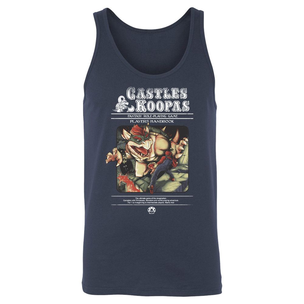 Unisex Jersey Tank - GWDSK33Z - Navy - 2
