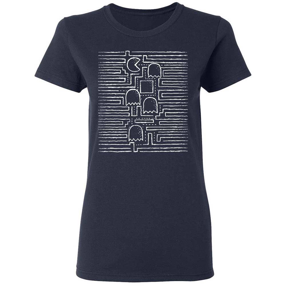 Women's T-Shirt - 5ZAJU3DC - Navy - 2