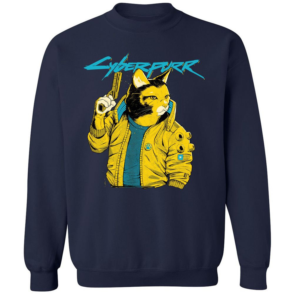 Classic Unisex Sweatshirt - 7AM2N458 - Navy - 2