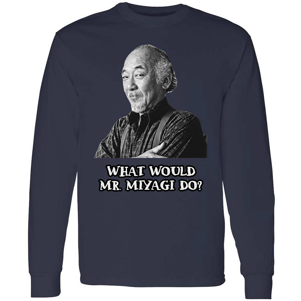 Long Sleeve T-Shirt - XMMZX1TF - Navy - 2
