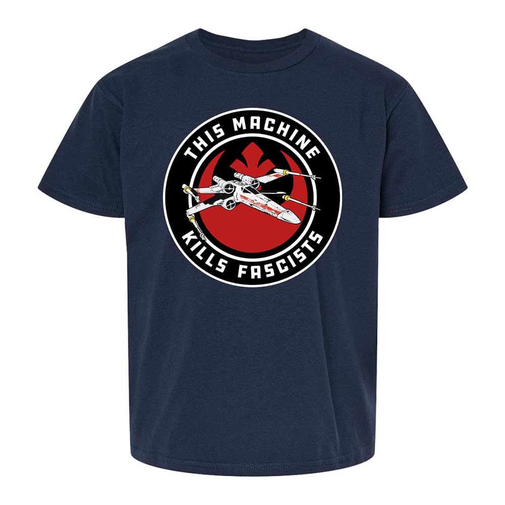 This Machine Kills Fascists - Navy - 2