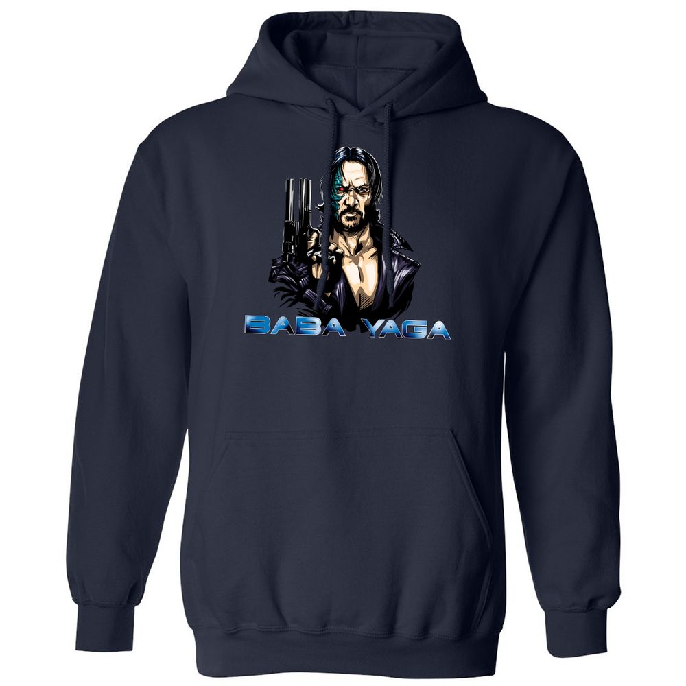 Classic Unisex Hoodie - DX5L4XWU - Navy - 2