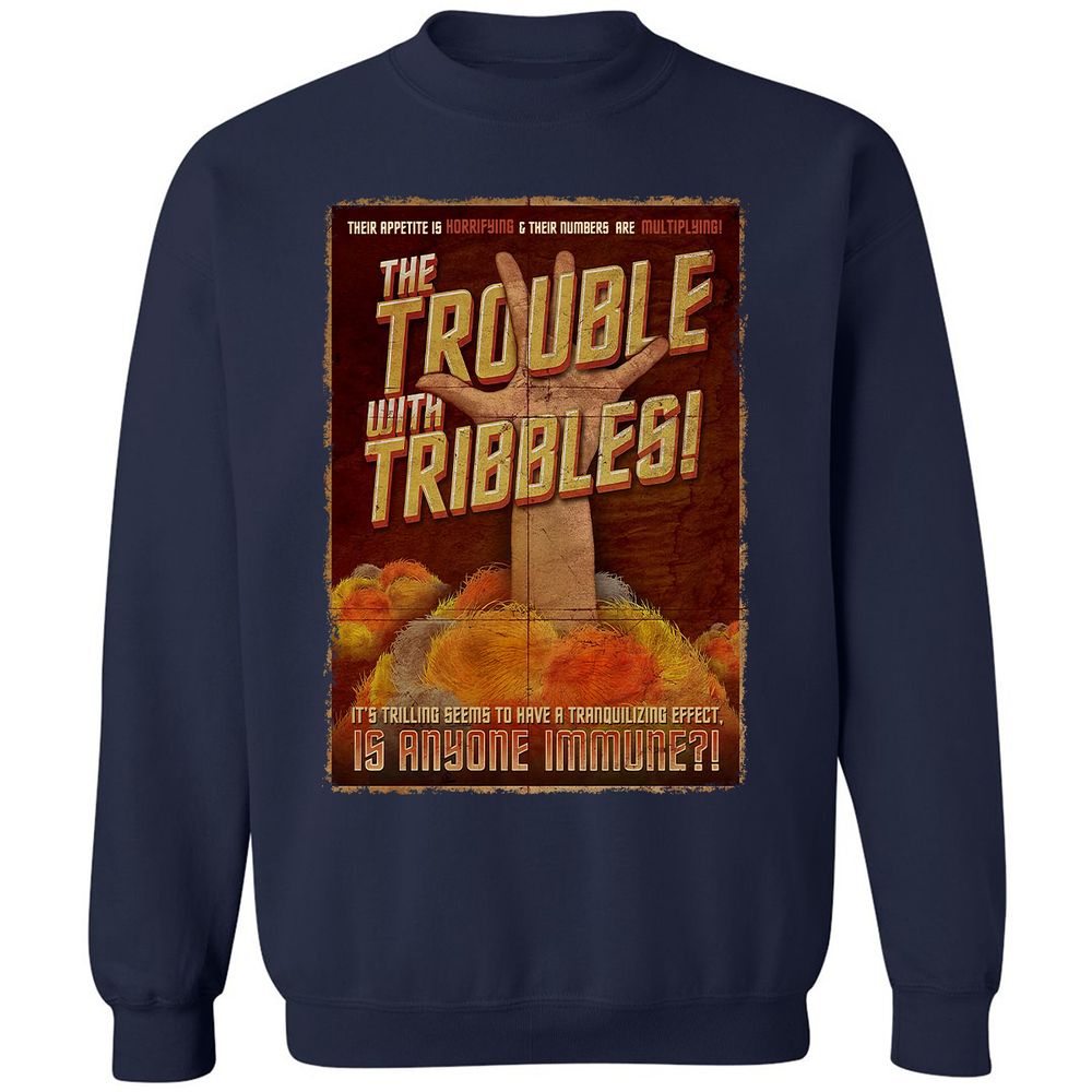 Classic Unisex Sweatshirt - P3V8JDHK - Navy - 2