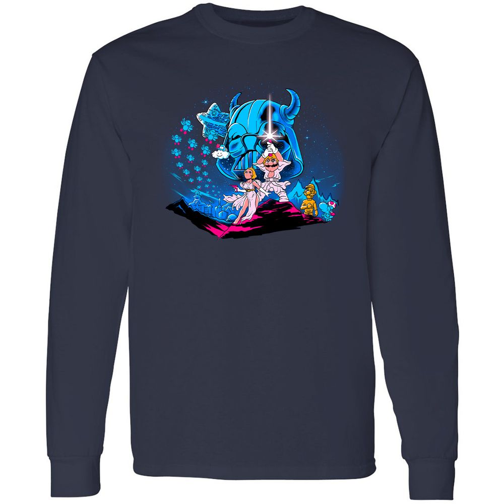 Long Sleeve T-Shirt - 7GPHQCQT - Navy - 2