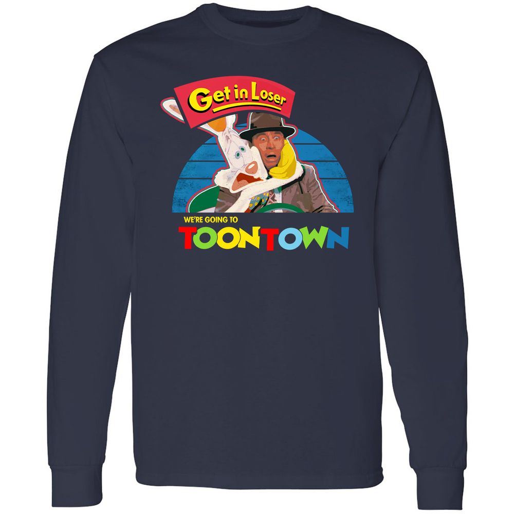 Long Sleeve T-Shirt - 75U7YDHN - Navy - 2