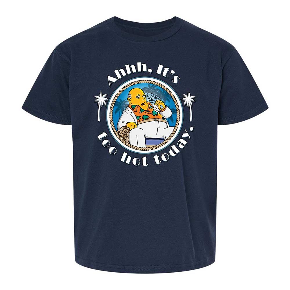 It's Too Hot Today - Navy - 2