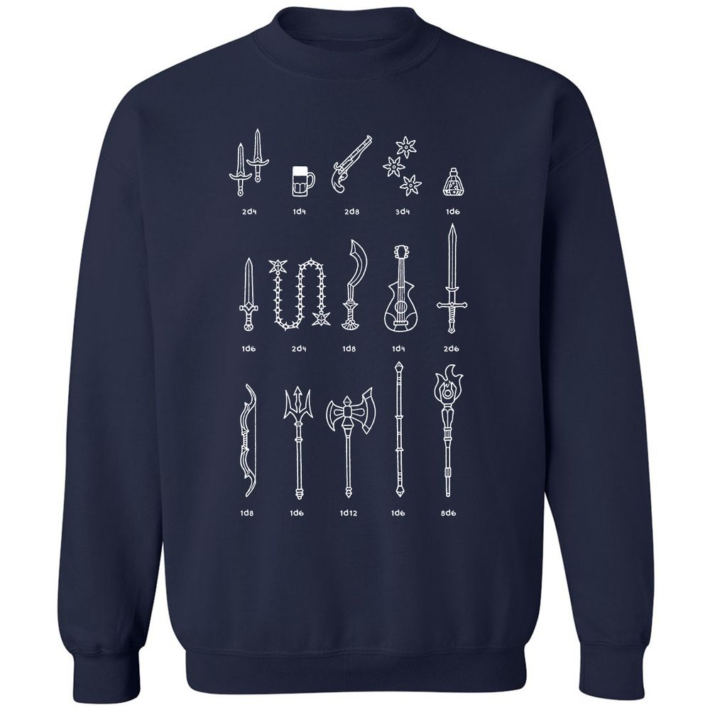 Classic Unisex Sweatshirt - Y4A9NFN4 - Navy - 2