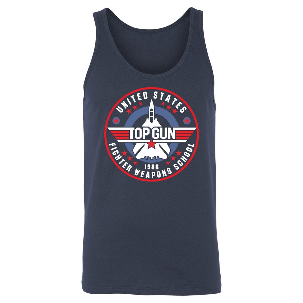 Unisex Jersey Tank - TZCHAAAT - Navy - 2