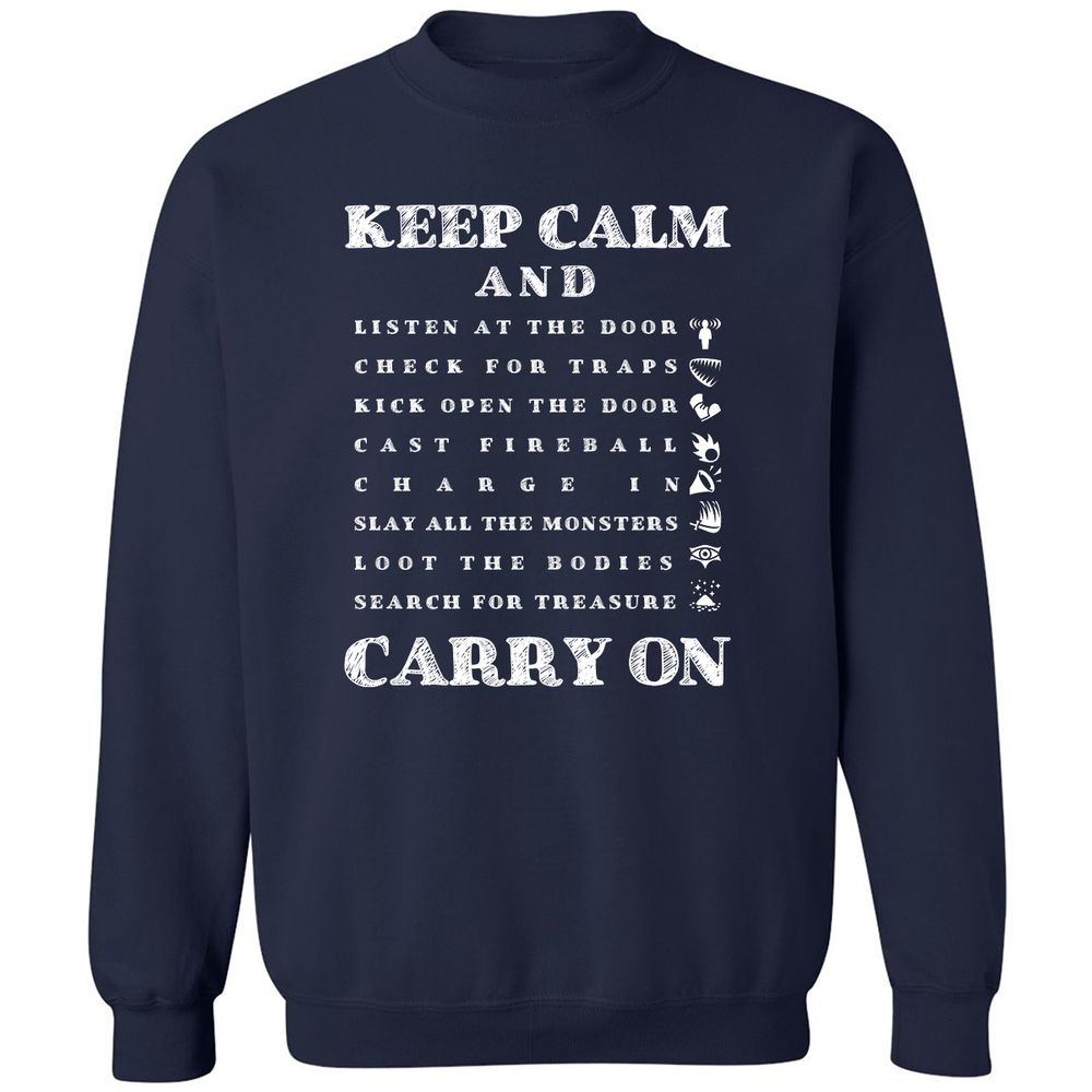 Classic Unisex Sweatshirt - E5HNN44H - Navy - 2