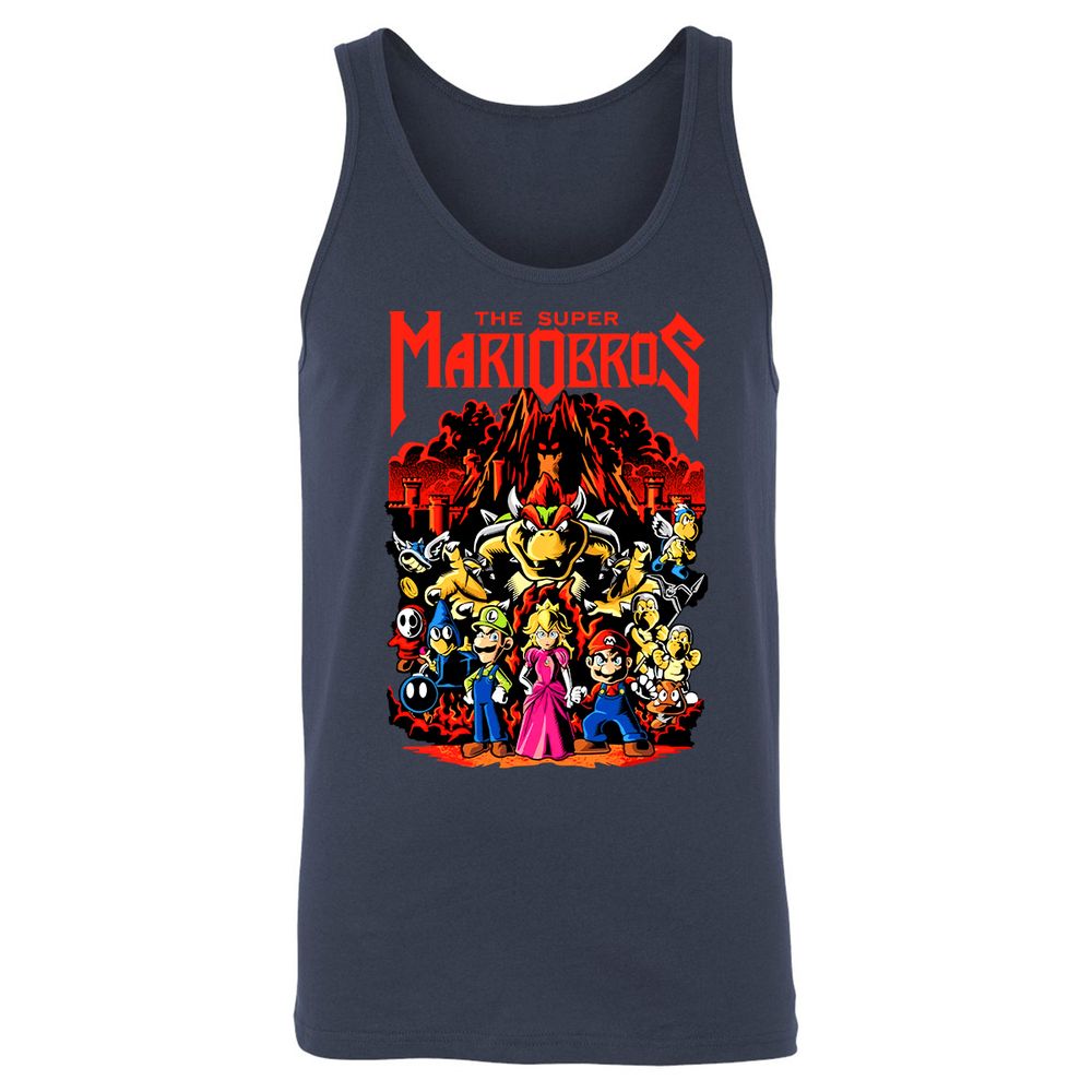Unisex Jersey Tank - JDJ9BRS7 - Navy - 2