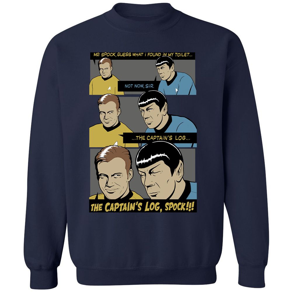 Classic Unisex Sweatshirt - SZGZ9Y8N - Navy - 2