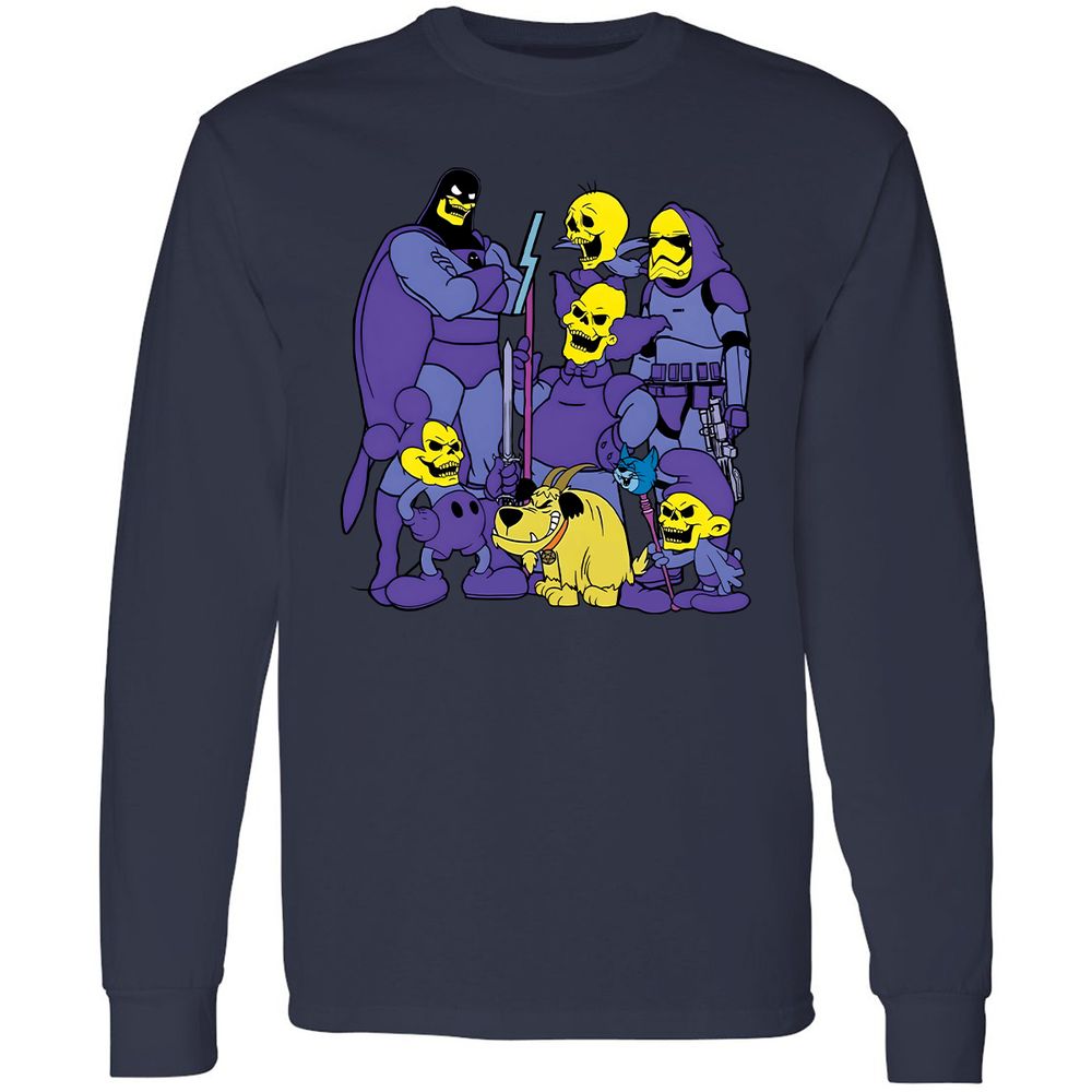 Long Sleeve T-Shirt - DFP1VWP3 - Navy - 2