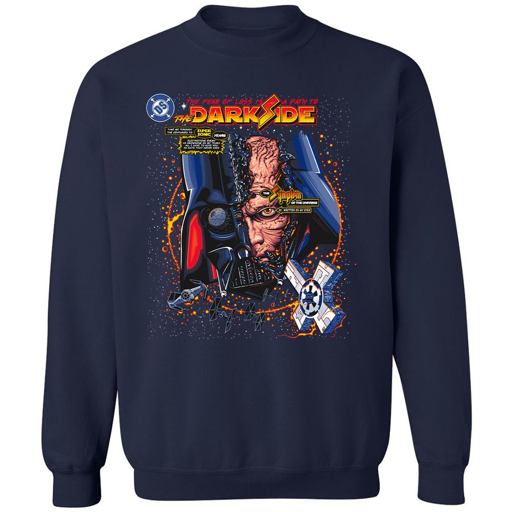 Classic Unisex Sweatshirt - 49FKL1NZ - Navy - 2