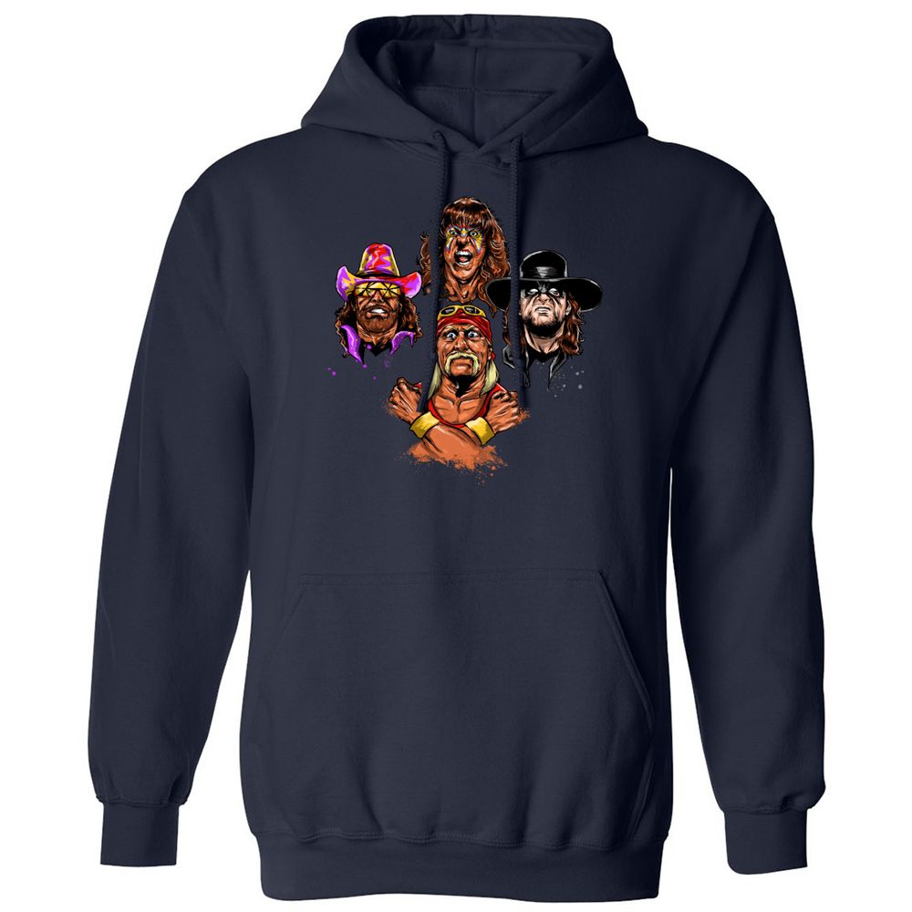 Classic Unisex Hoodie - Y69H1MHV - Navy - 2