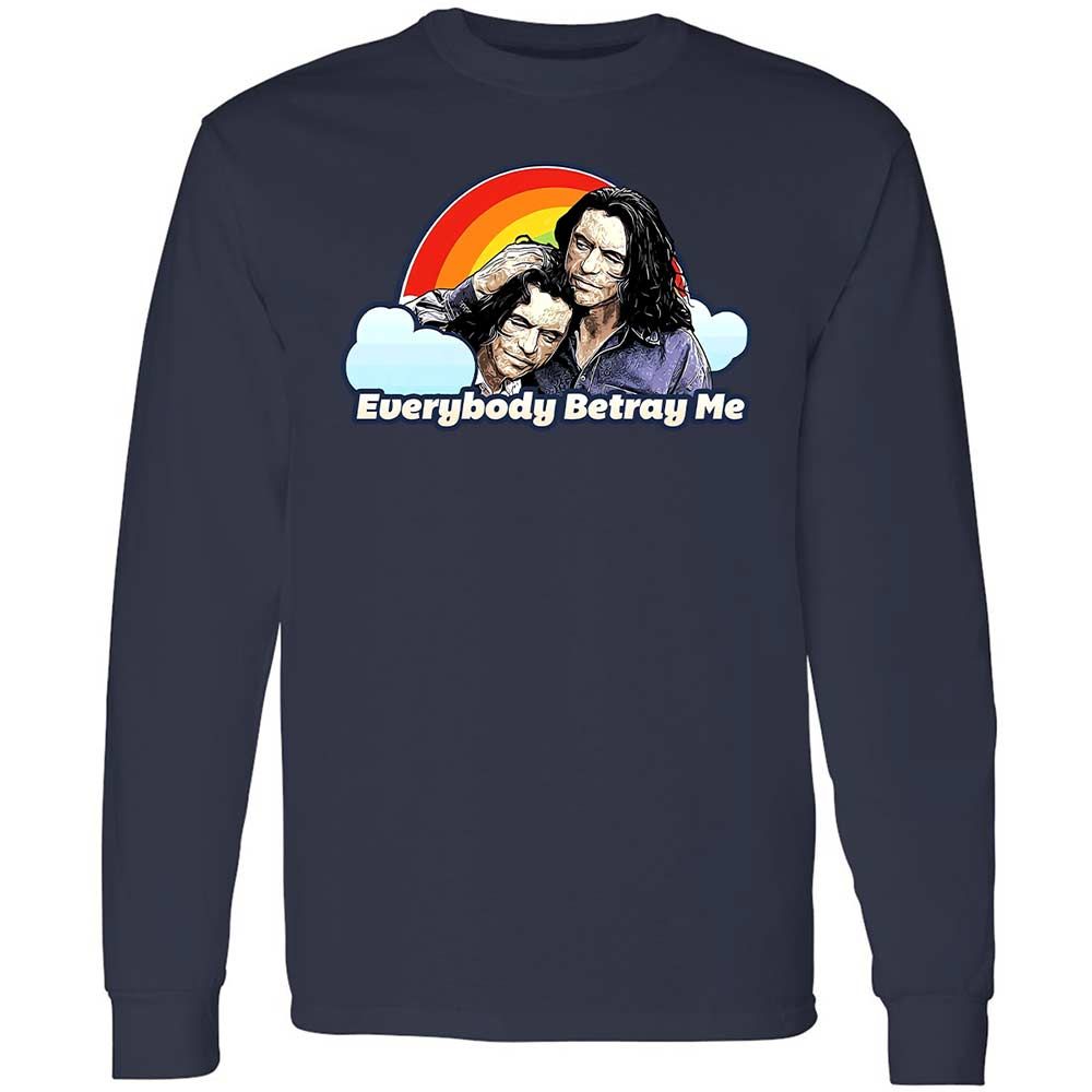 Long Sleeve T-Shirt - 3978HG8X - Navy - 2
