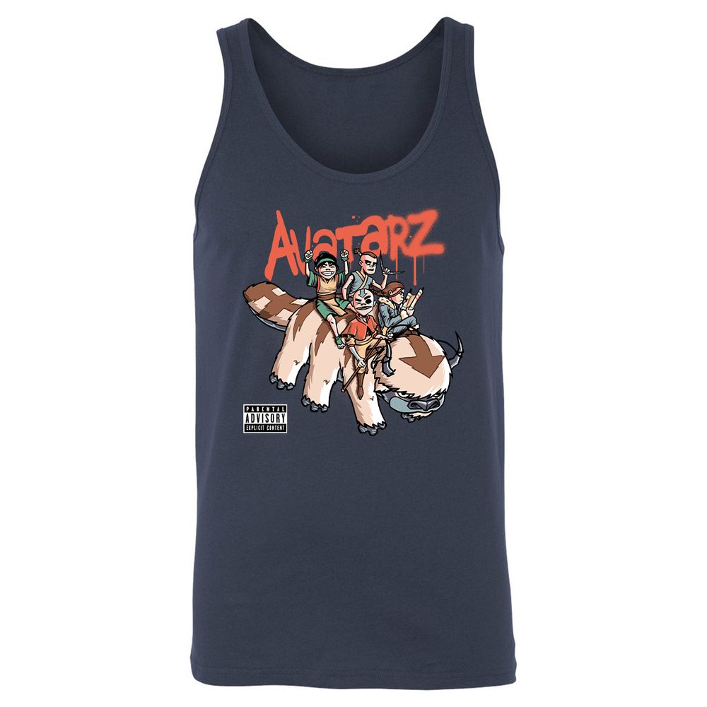 Unisex Jersey Tank - 8YT6SZQ2 - Navy - 2