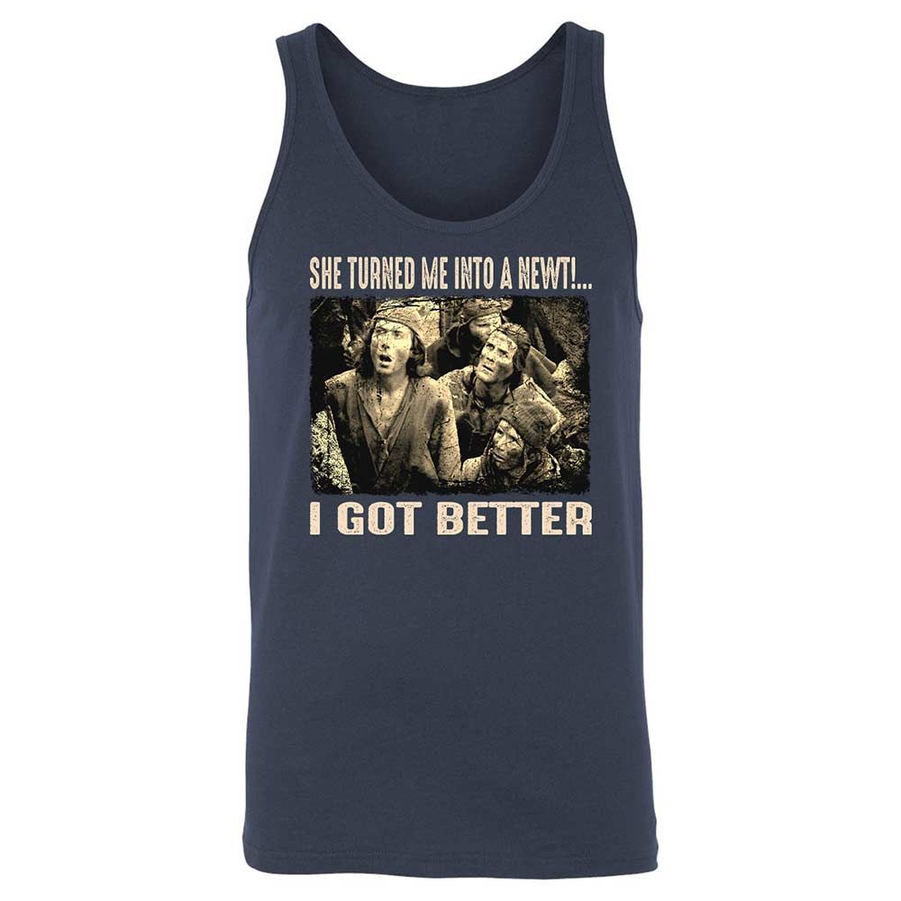 Unisex Jersey Tank - FS2ZNQX6 - Navy - 2