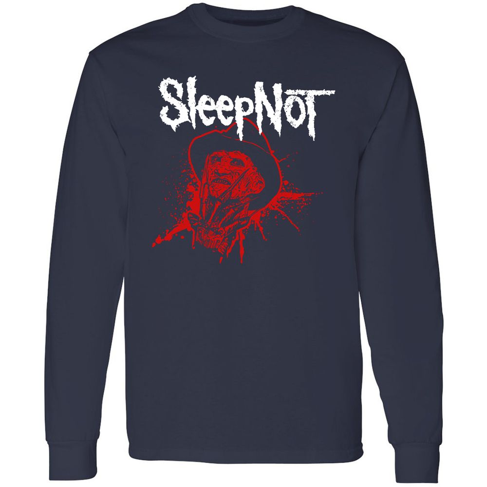 Long Sleeve T-Shirt - YMV436VX - Navy - 2